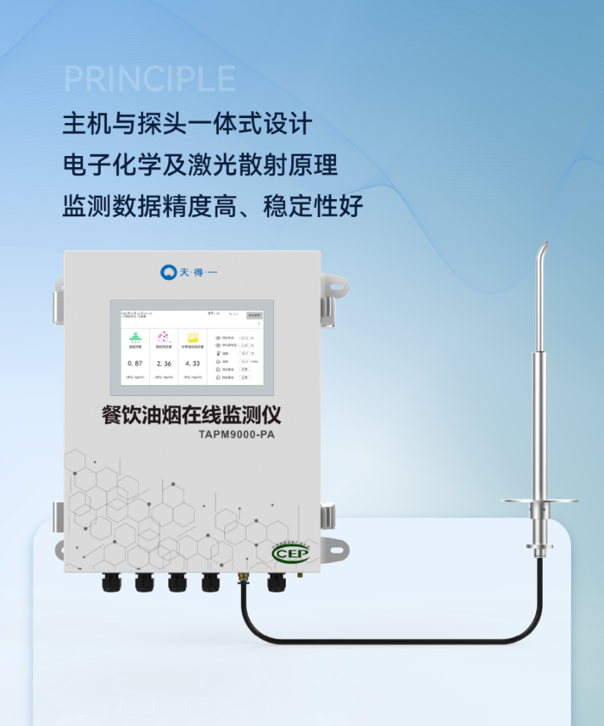 雷火竞技餐饮油烟在线监测仪
