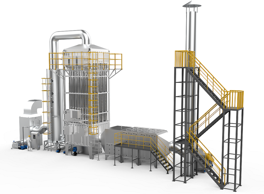 雷火竞技湿式静电除尘设备