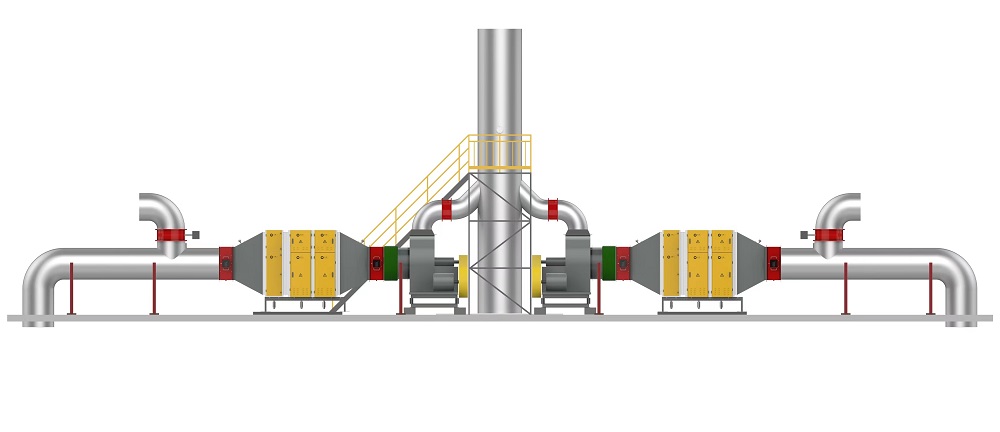 雷火竞技化纤油烟净化设备